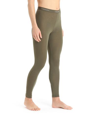 Loden Icebreaker Merino 175 Everyday Thermal Leggings Women's One Piece & Sets | AU 1776ILHS